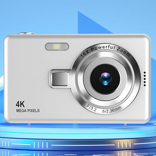 Cámara digital compacta Cocoarm 12MP FHD 1080P Silver miniatura 3