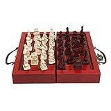 antike schachfiguren messing Schach enthält schwacher Magnetismus.Es wird nur für Anti-Rutsch verwendet, es kann nicht in der Luft hängen.