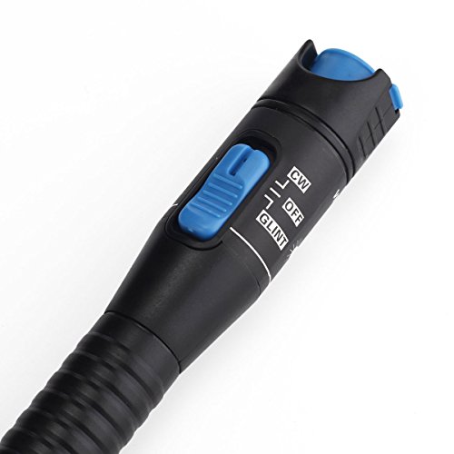 Visual Fault Locator, RISEPRO Red Light Pen 1mV Fiber Optic Cable Tester Test Equipment VFL