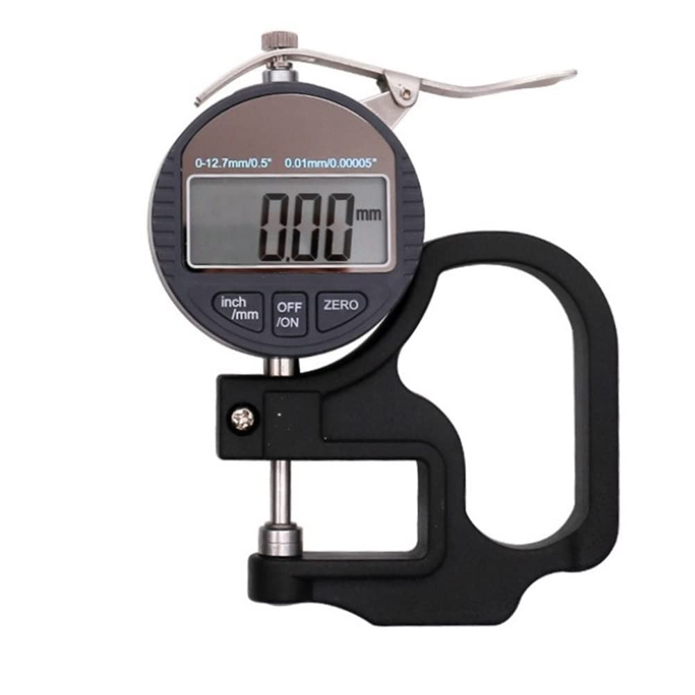 Turodeuo 0.01mm Electronic Thickness Gauge 12.7mm Digital Micrometer Thickness Meter Micrometro Thickness Tester