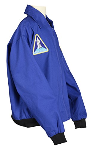 Aeromax, Inc. Personalized NASA Flight Jacket (Youth Small) Blue2