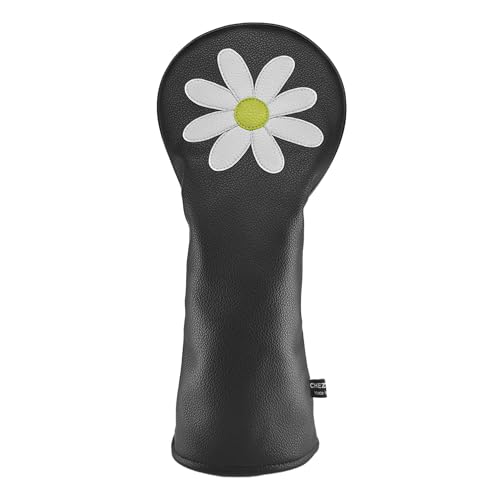 Couvre-club de golf Daisy en cuir pour sublimer vos parcours