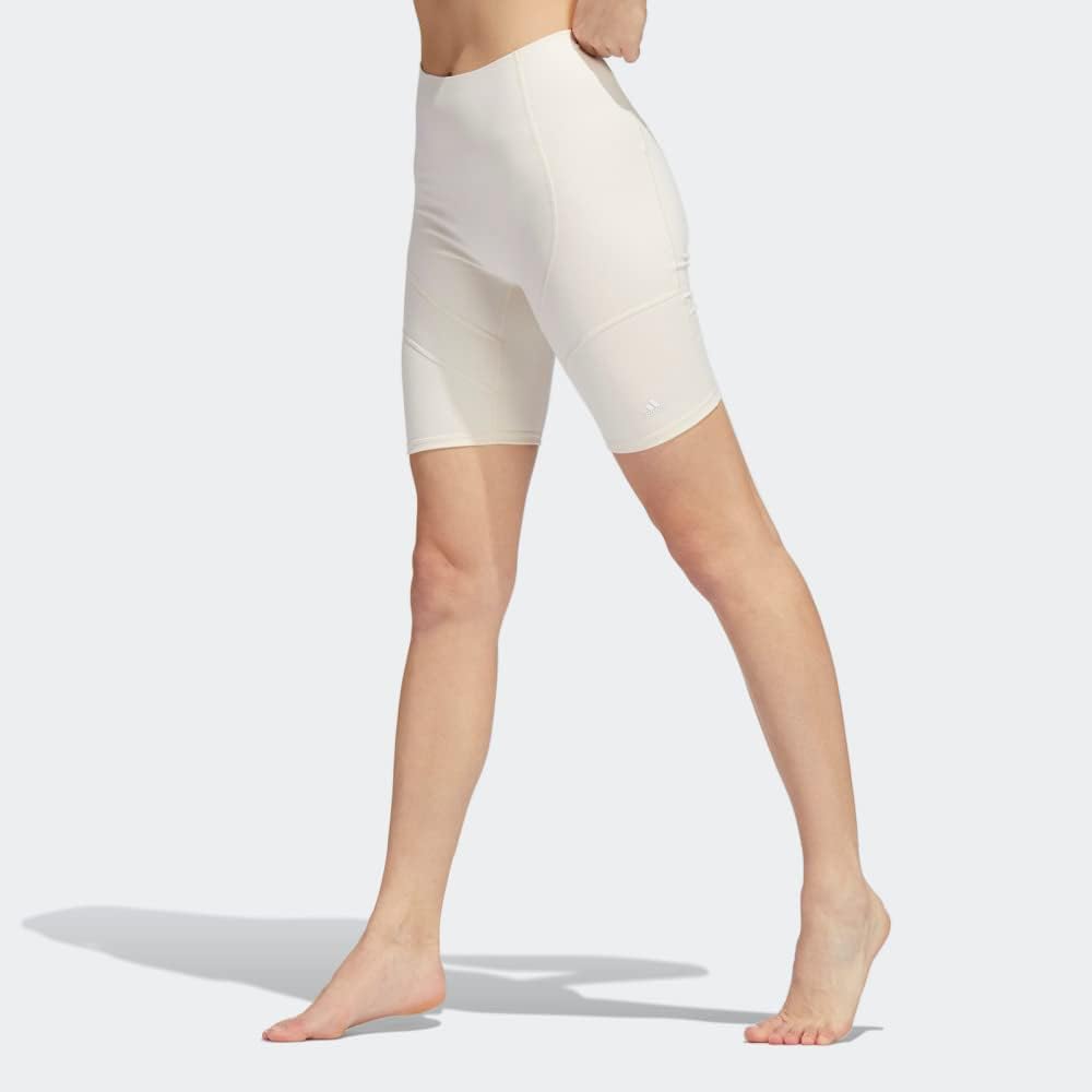 adidas Womens Yoga 4 Elements Pocket Short Tights