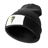 Gorro de Punto de Color sólido Deportes neutros Cádiz CF Sombrero de papá Protector Solar Béisbol de Lujo para Hombres Mujeres Protección auditiva y Regalo a Prueba de Viento