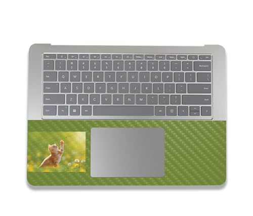 Image of MightySkins Carbon Fiber Skin Compatible With Microsoft Surface Laptop Studio 2 (2023) Full Wrap Kit - Kitty Dreams | Protective, Durable Textured Carbon Fiber Finish | Easy To Apply | Made in the USA
