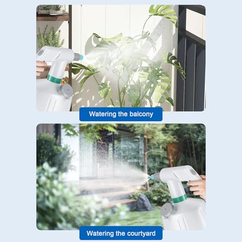 Bidon portable rechargeable électrique avec buse réglable de jardin - 5