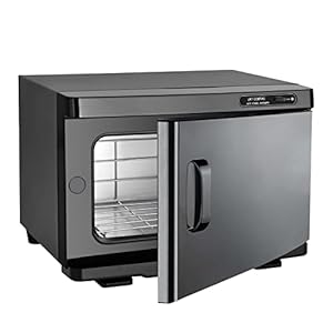 Hot Towel Warmer,8L Towel Warmer Cabinet,Spa Hot Towel Caddy for Facial,Black