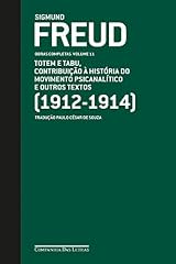 Capa de Freud (1912-1914) - Totem e tabu, Contribuição à história do movimento psicanalítico e outros textos: Obras completas volume 11