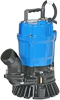 Tsurumi HS2.4S; semi-Vortex Submersible Trash Pump w/Agitator, 1/2hp, 115V, 2" Discharge