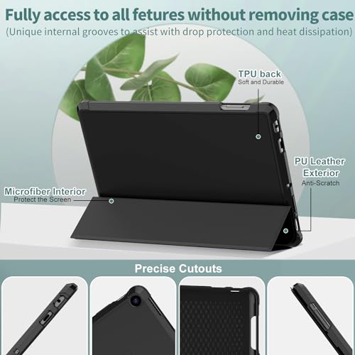 Image of DJ&RPPQ Lightweight and Convenient Case with Auto Wake /Sleep-Black