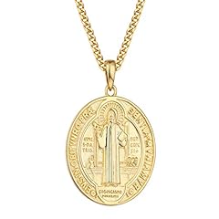 18K Yellow Gold Oval Medal