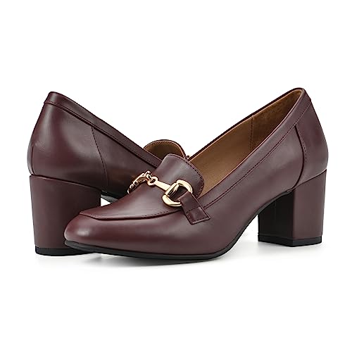 Image of WHITE MOUNTAIN Women's Shoes Freehold Block Heel Loafer