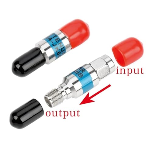 Atenuador coaxial SMA macho a hembra con reduccion estable de 30dB 2
