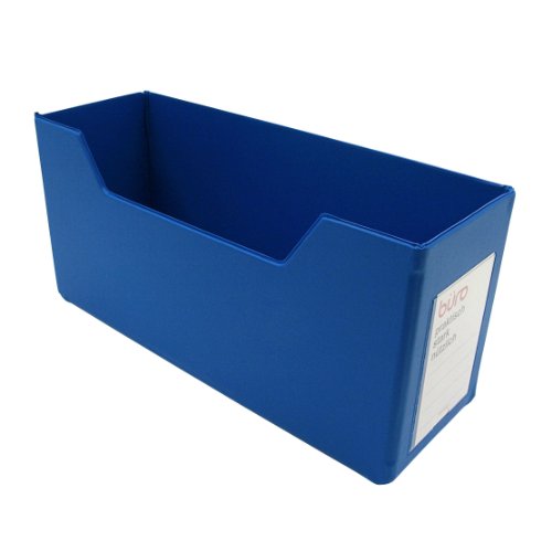 Boîte aux lettres BURO étanche Crosswise en acier bleu anti-rouille