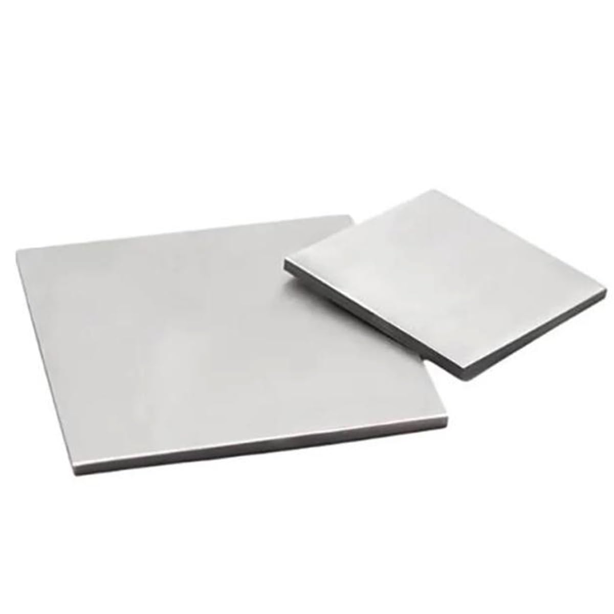 1 Pcs 1mm Thickness 304 Stainles Steel Square Plate Polished Sheet Thin(200mmx100mm)