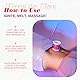 LOVE TO LOVE Light My Fire, Massagekerze, Mit Sheabutter und Jojobaöl, Anregende Duftvariationen, Monoi, 80 ml