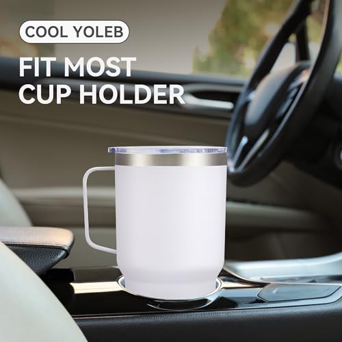 Image of 30 oz Stainless Steel Tumblers Bulk with Handle and Lid, 4 Pack