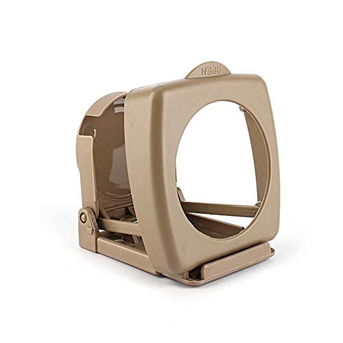 Image of Oshotto Folable Multifunctional Bottle /Cup /Glass /Drink Holder Compatible with Maruti Suzuki Eeco /Versa (Beige) - 1 Piece