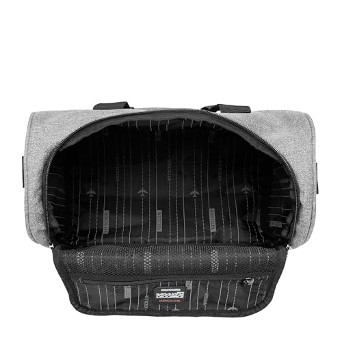 Sac de voyage taille S WITTCHEN gris compact pour optimiser le rangement des bagages