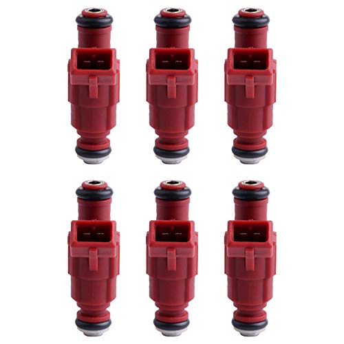 Fuel Injectors Eccpp 6Pcs High Performance 4 Hole Fuel Injector Kits 0280156028 Fit For 2002 2003 2004 Mercury Mountaineer 2001 2002 2003 Ford Explorer 4.0L #TOP7