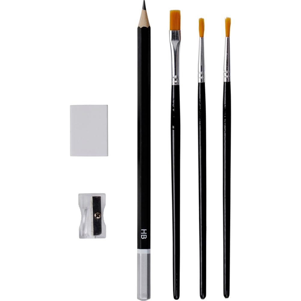 DagouColor 49 PCS Acrilici per dipingere Art Set - 36 colori * 2oz / 60ml bottiglie di vernice artigianale, 12 pennelli, 1 tavolozza, forniture d'arte Regali per artisti Bambini principianti