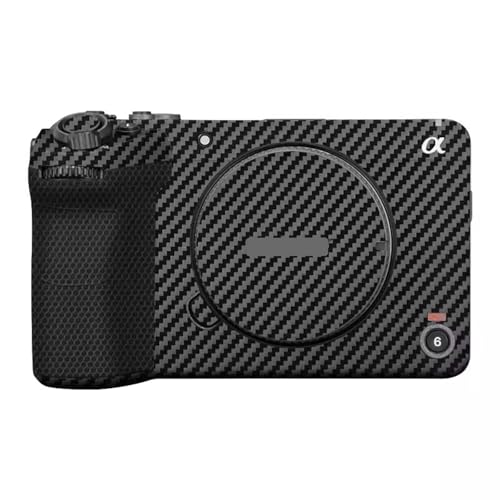 Film de protection autocollant Sony FX30 vinyle noir carbone