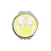 Hip Pelvic Lucky Illustration Hand Compact Mirror Round Portable Pocket Glass