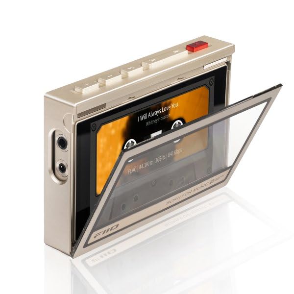 Cassette Style Case for the FiiO M21 DAP (Titanium Gold)