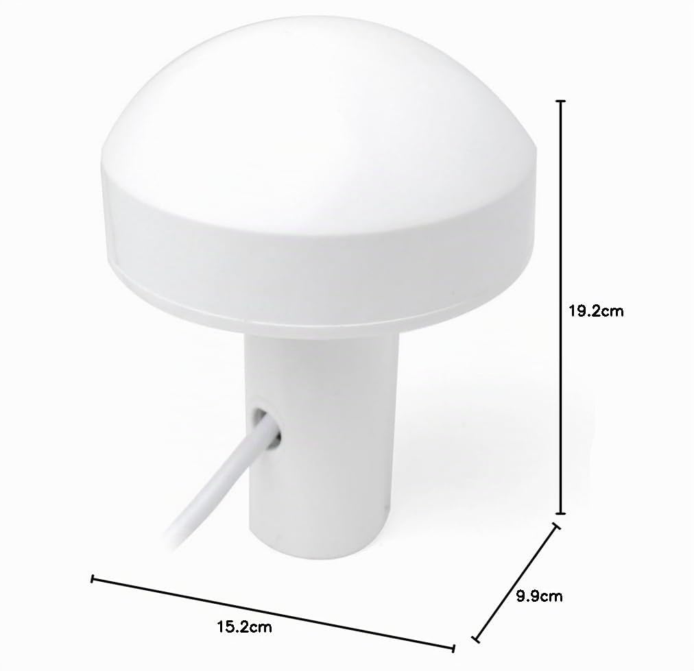 Bingfu Antenne GPS Bateau Marine Externe Système Navigation GPS Étanche Câble de 5m Compatible avecGarmin GPSMAP Map NavTalk StreetPilot Furuno Trimble GPS Modem Récepteur Unité Transducteur Sondeur
