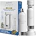 Fizzit Spärklï Carbonated Water Soda Maker with Stainless Steel Bottle Included,Dishwasher Safe