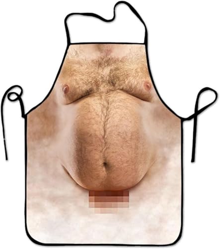Fartoni Delantal de Cocina para Hombre Divertido para Cocina, BBQ y Fiesta – Creativo para Cocinar, Asar y Hornear