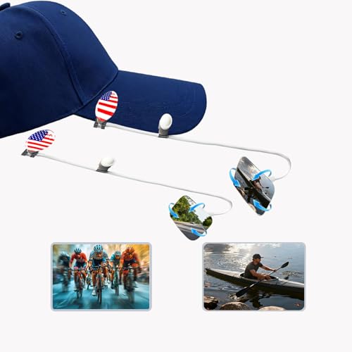 Ball Cap Cycling Hat Mirror