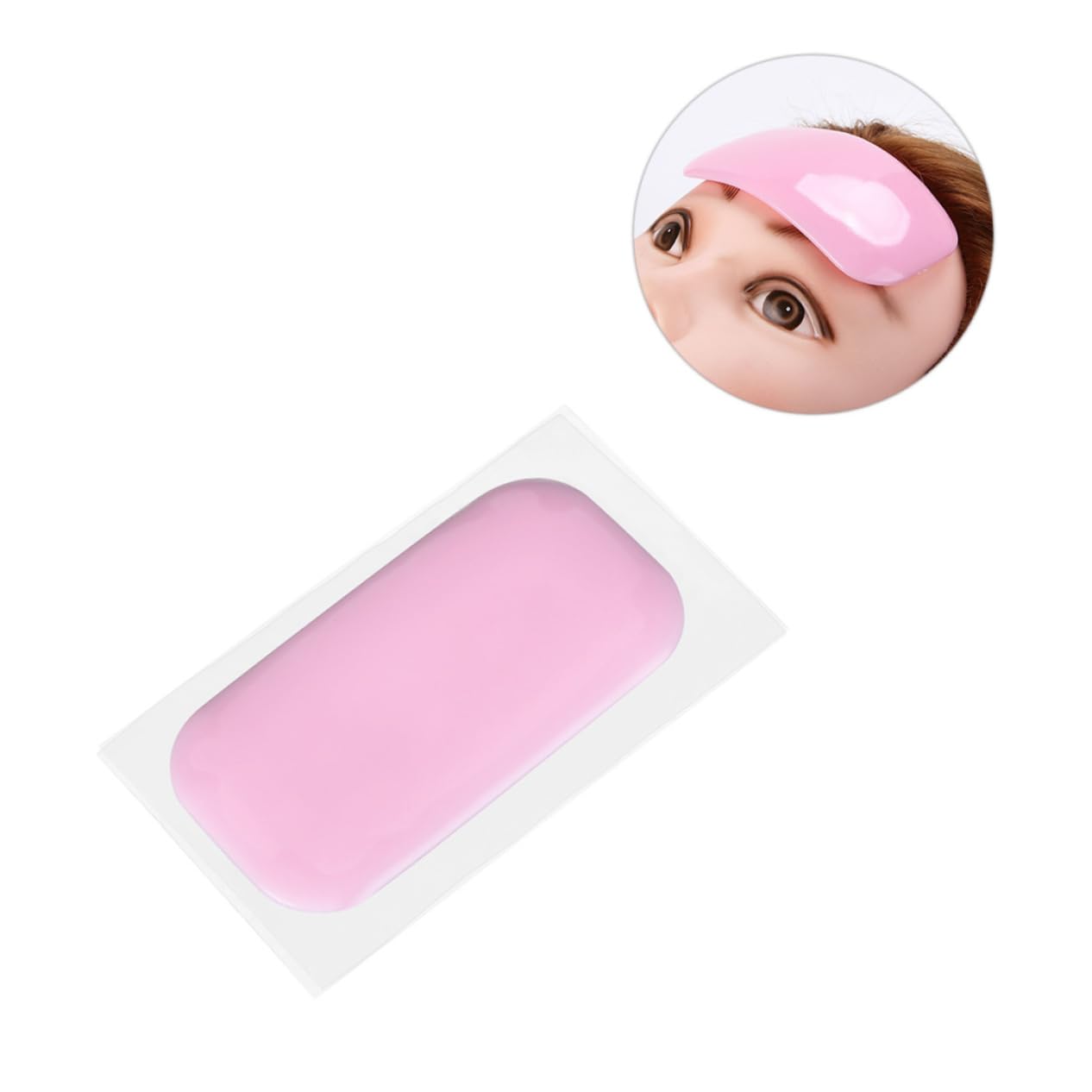 FOMIYES 3sets Silicone Eyelash Pads for Grafting Tool Lash Extension Accessories 3pcs*3