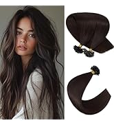 Rich Choices U Tip Hair Extensions Human Hair,100 Strands 0.5g/Strand K Tip Real Remy Human Hair ...