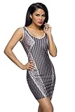  Atixo – Vestido – Negro/Blanco, multicolor, M