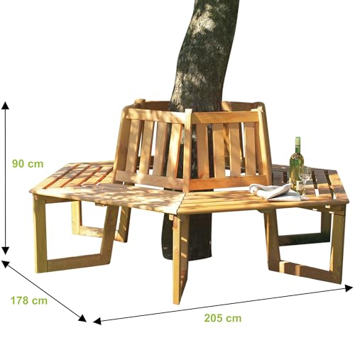 Promadino Baumbank 360° rund - 3
