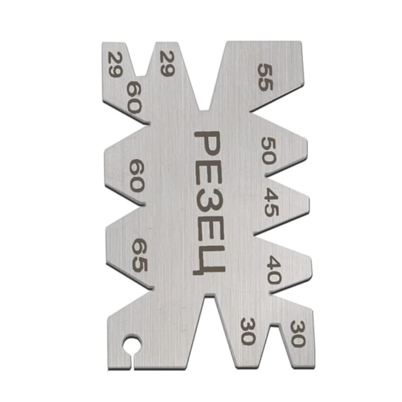 Industrial Grade Template Measuring Tool with Clear Scale Wire Cutting Gauge Compact-Size Easy Operation for Carpenters Wire Cutting Pocket-Size Angle Setting Template Angle Measuring Tools Gauging