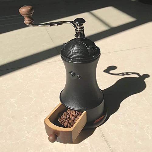 SXLCKJ Hand-Kaffeemühle mit konischem Mahlwerk – ideal für Cold Brew, Pour Over – tragbares manuelles Bohnen-Grinsen… – Bild 7