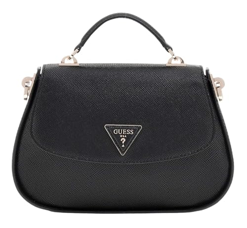 Sac satchel GUESS Eco Gloriana noir pour femme élégante