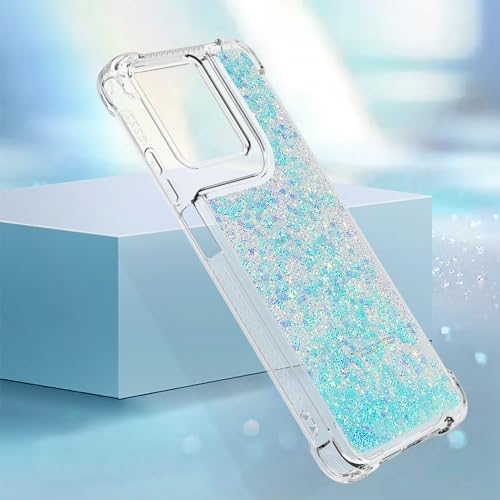 Coque Motorola G 5G 2025 silicone transparent liquide paillette