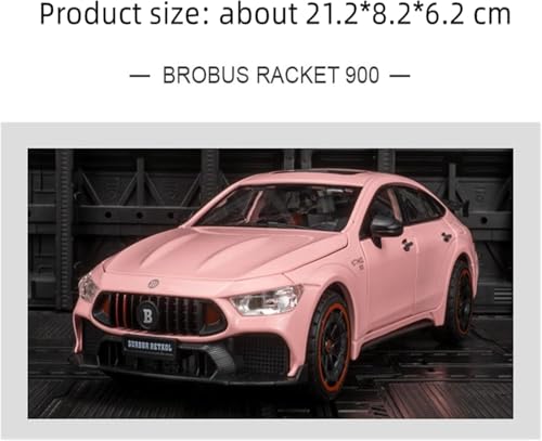Image of VARIYA ENTERPRISE Exclusive Alloy Metal Pull Back Die-Cast Car Diecast Metal Pullback Toy Car with Openable 6 Doors,Light Music Boys Gifts Toys (1:24 Brabus 900-Multicolor)