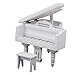 Produktbild SODIAL(R) Puppenhaus Klavier 1/12 Puppenhaus Miniatur Exquisite hoelzernen Klavier Weiss