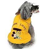 ペットパラダイス ディズニー ミッキーマウス 犬 服 冬 アウター ベスト ミッキー プルート 襟付き 綿入 小型犬 ３Ｓ 犬服 犬の服 ペット服 ドッグウェア 遠赤外線 暖かい 防寒 【国内直営店74店舗展開2025/8/1時点】 注目