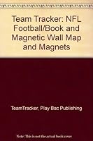 Team Tracker: NFL Football/Book and Magnetic Wall Map and Magnets 0836242394 Book Cover