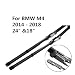 Produktbild Dmwfaker Wiper Windshield Wischblatt Scheibenwischer, Für BMW M4 F82   2014 2015 2016 2017 2018, Scheibenwischer Auto Scheibenwischer