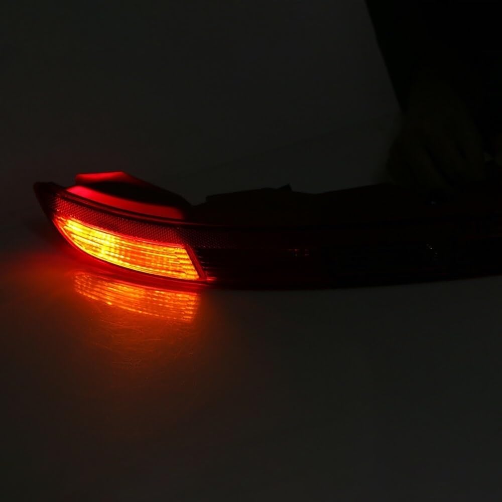 para Q3 2011-2018 parachoques trasero Luz trasera intermitente Luz de Freno parada con 4 bombillas Luz señalización trasera 8UD945095B 8UD945096B Fanale Posteriore Auto(Right for 2017-2018)