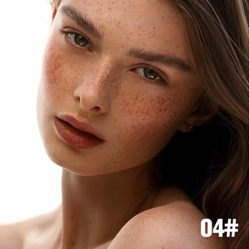 Image of FAFAMOON Neutral Brown Peel Off Lip Stain Tints, Matte Liquid Lipstick Long Lasting Waterproof for Women, High Pigmented Lip Stain Not Faded Non-stick Cup Lipstick Smudge-proof Easy to Apply, 04#