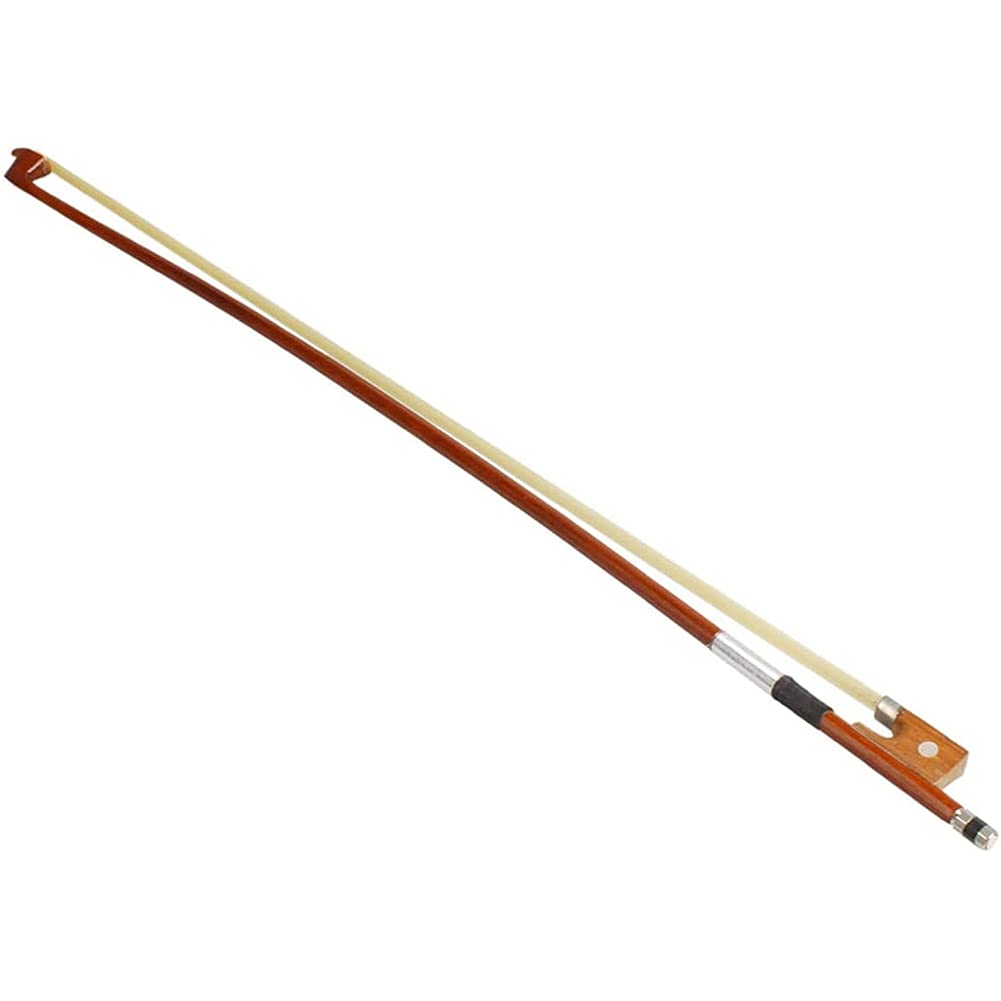 Elegante y profesional 1/2 arco de violín marrón para violines con accesorios de violín de alta calidad, prácticos y robustos