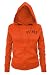 MLB San Francisco Giants Women's Brushed Fleece Zip Hoodie, Medium, Orange