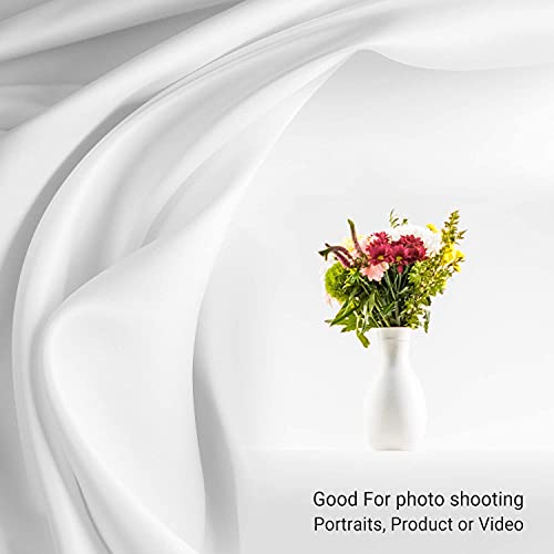 Image of 6x9 Ft. White Professional Backdrop Background for Photo Studio Photography